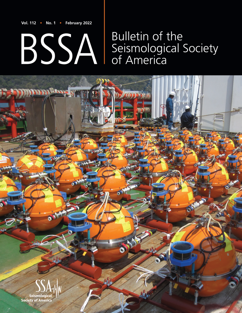 Institutional Subscriptions Seismological Society of America