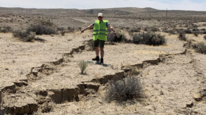 Julian Lozos at 2019 Ridgecrest rupture